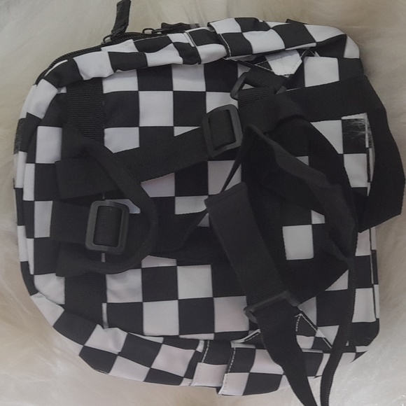 Mini Black and white checkerd backpack - Picture 3 of 5